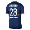 Original Fußballtrikot Paris Saint-Germain Julian Draxler 23 Heimtrikot 2021-22 Für Herren